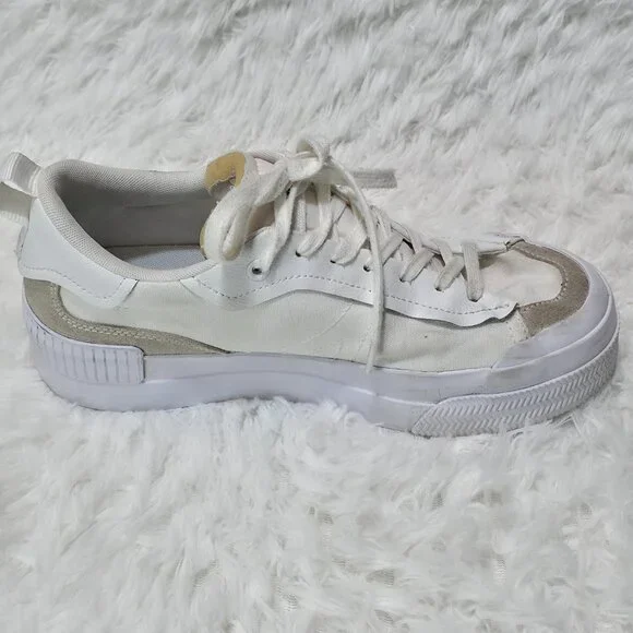 lacoste l004 platform lacoste platform shoes US9 UK7 EUR40.5 - Picture 8 of 11